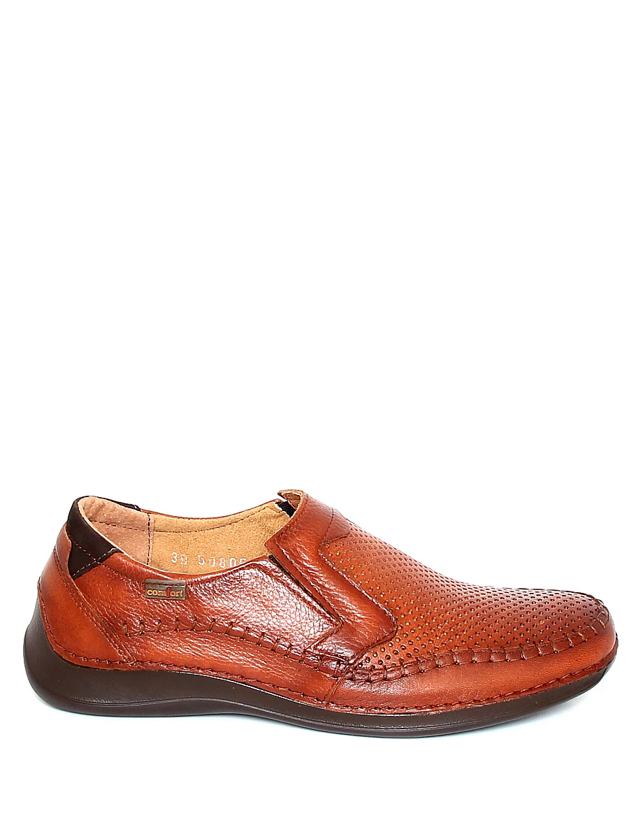 Туфли Тофа мужские летние, цвет коричневый, артикул 508053-5 - фото 1