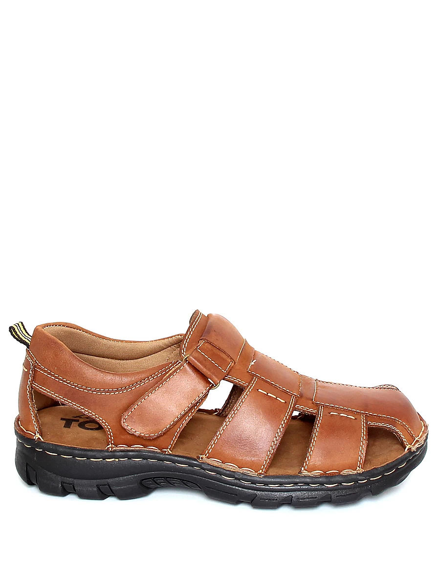 Туфли Тофа мужские летние, цвет коричневый, артикул 509958-8 - фото 1