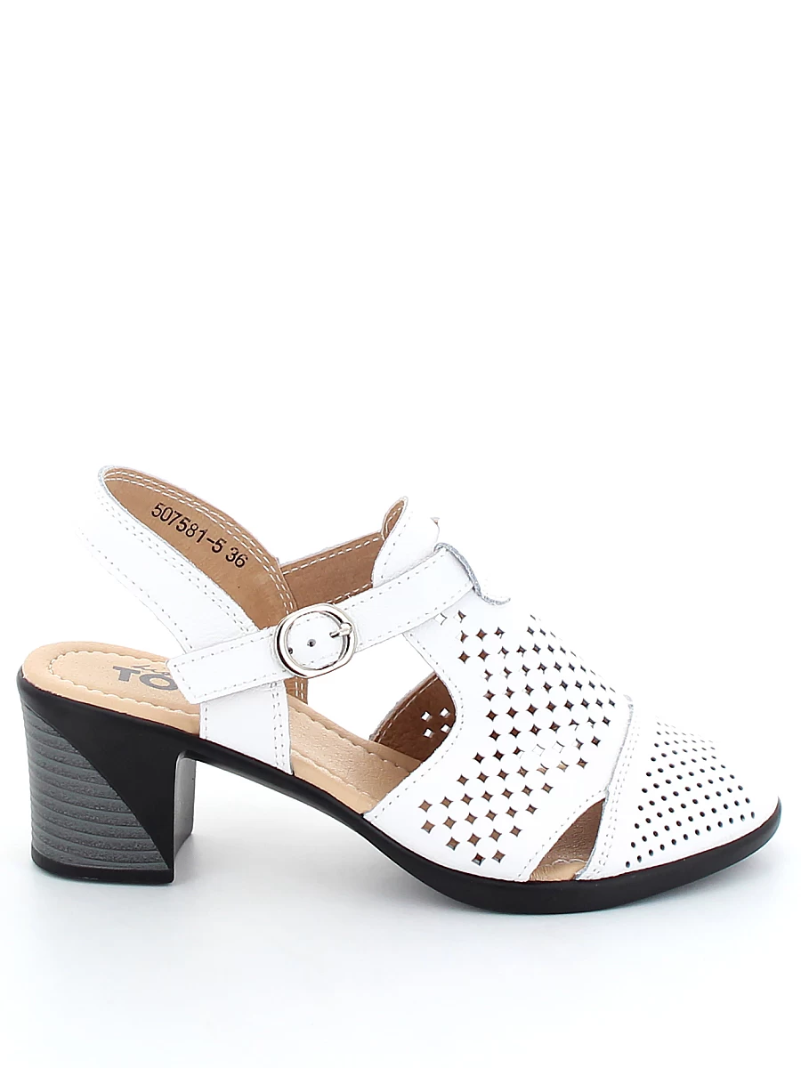 Туфли Тофа женские летние, цвет белый, артикул 507581-5 - фото 1
