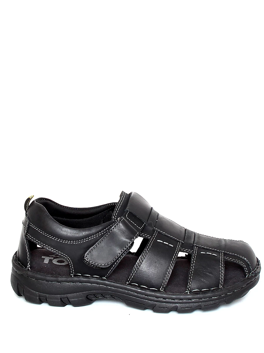 Туфли Тофа мужские летние, цвет черный, артикул 509957-8 - фото 1