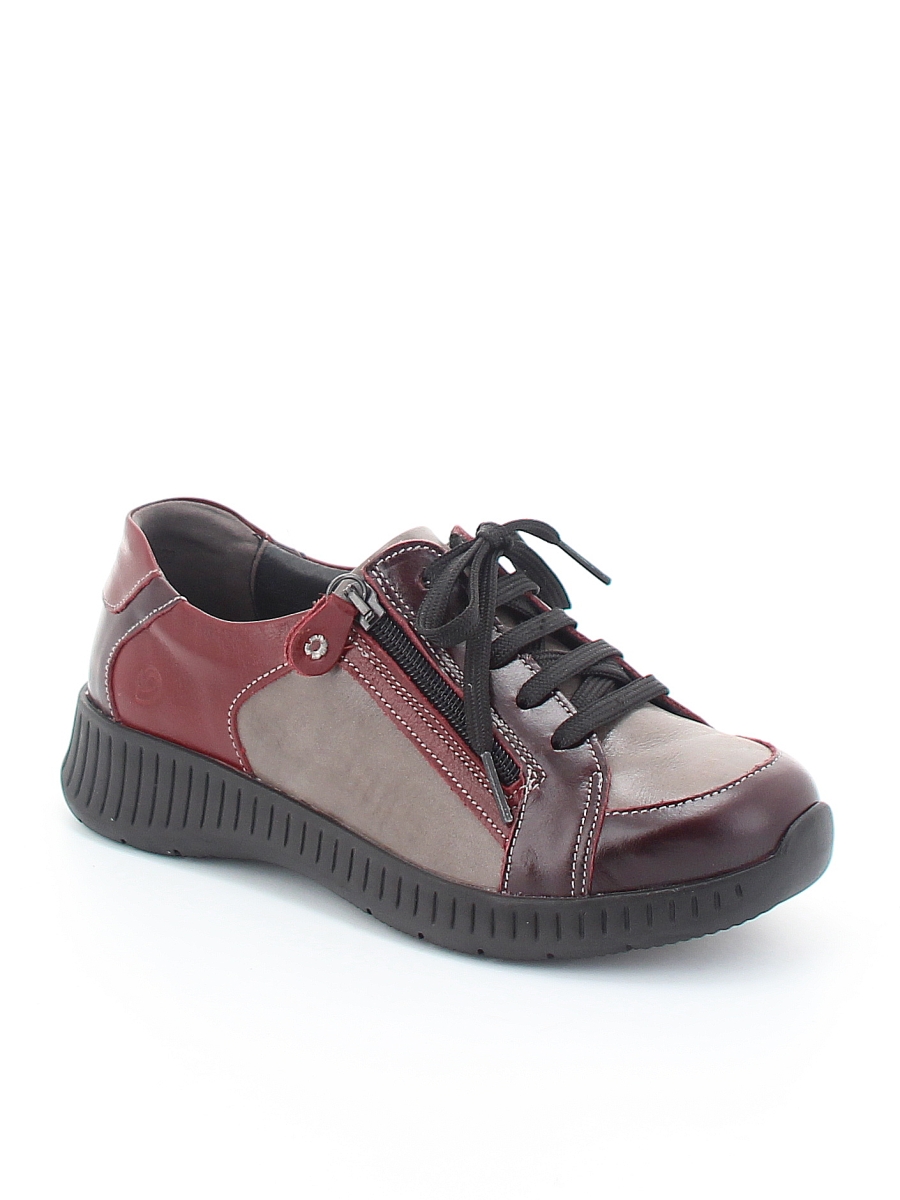 Туфли Suave женские демисезонные, размер 37, цвет бордовый, артикул 16003-7388 7178 3126