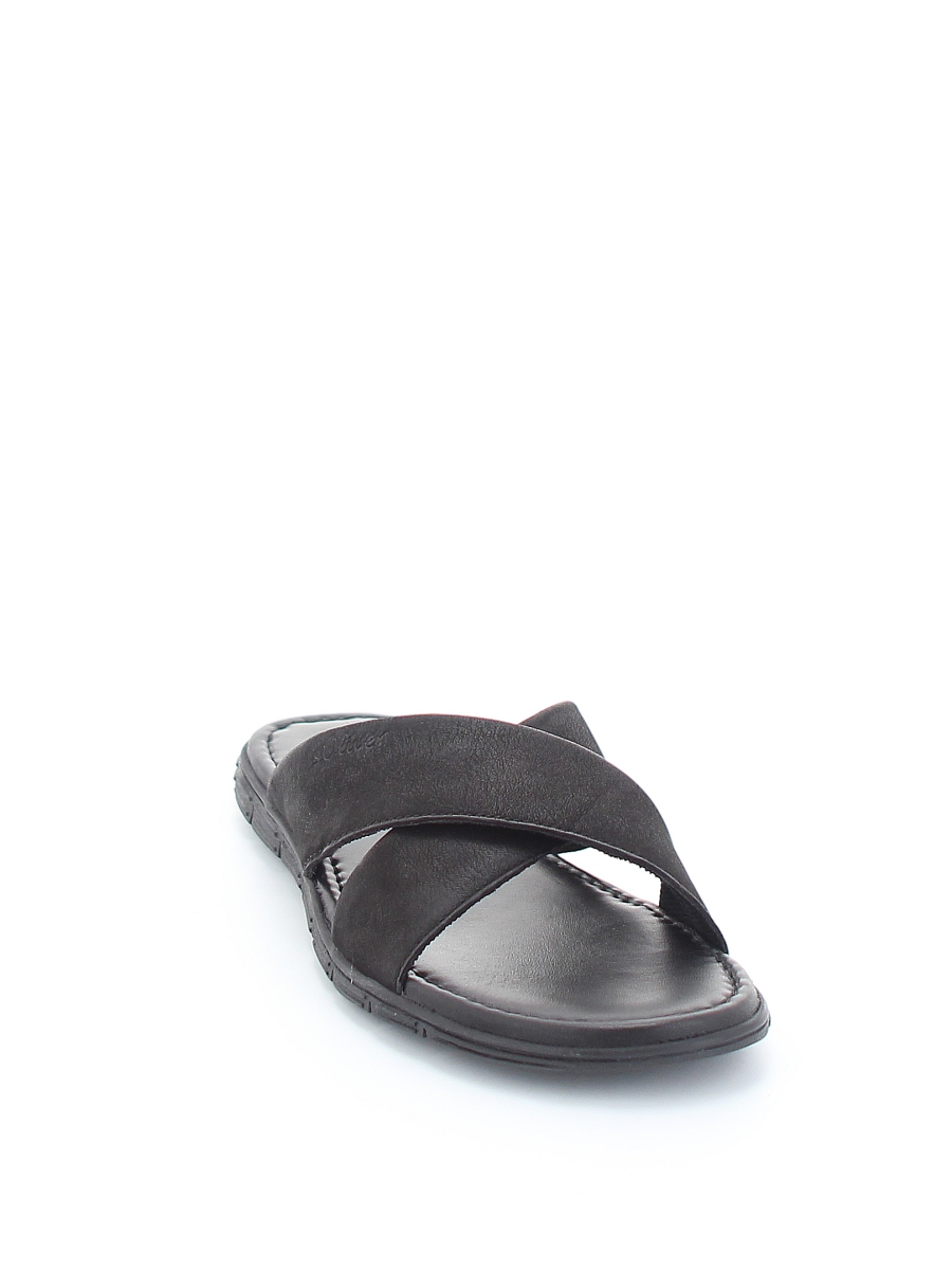 Пантолеты sOliver мужские летние, размер 41, цвет черный, артикул 5-5-17201-20-001 - фото 2