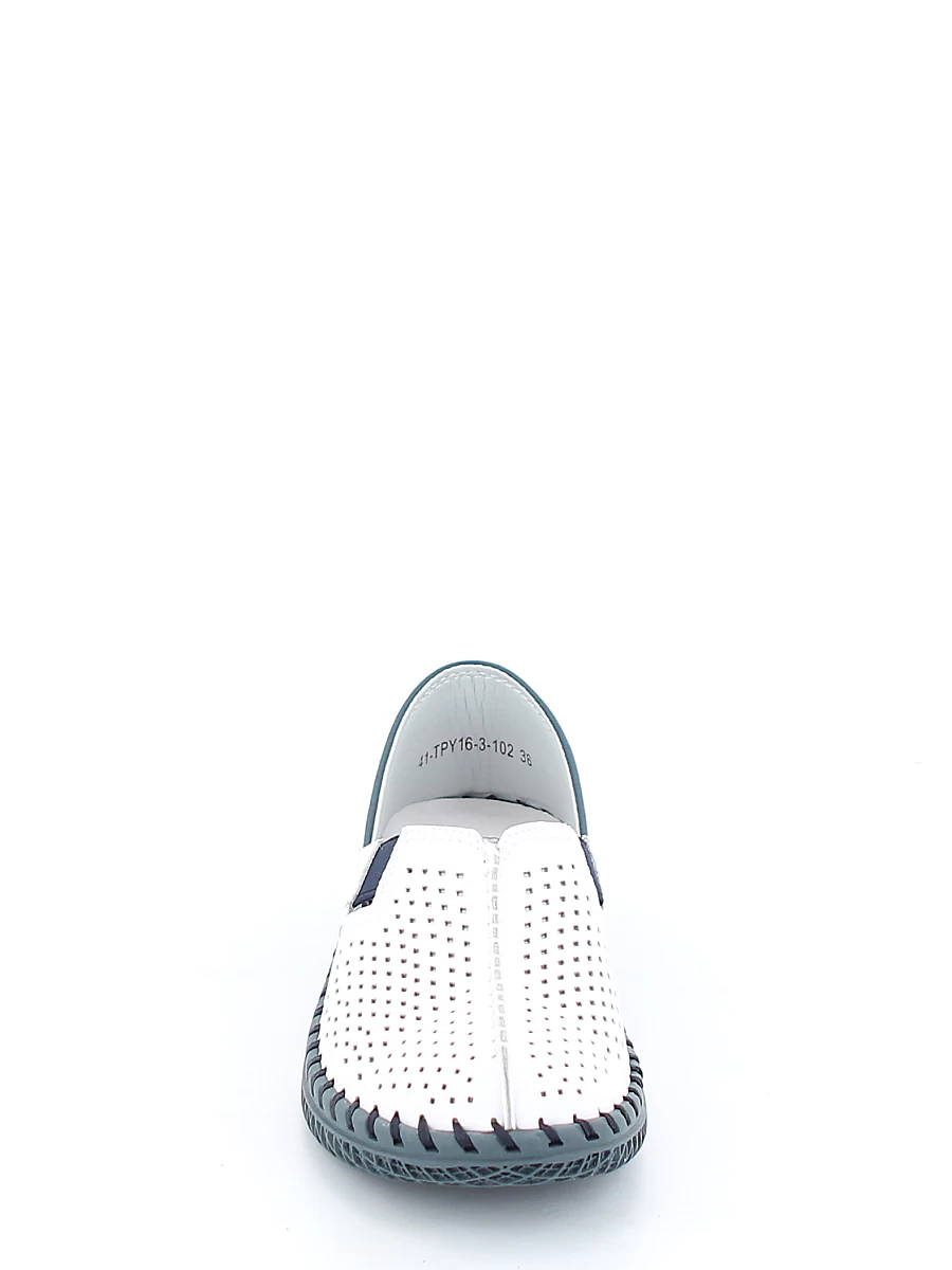 Туфли Bonavi женские летние, цвет белый, артикул 41-TPY16-3-102 - фото 3
