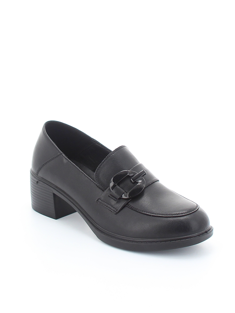 Туфли Bonavi женские демисезонные, размер 37, цвет черный, артикул 31R9-21-011