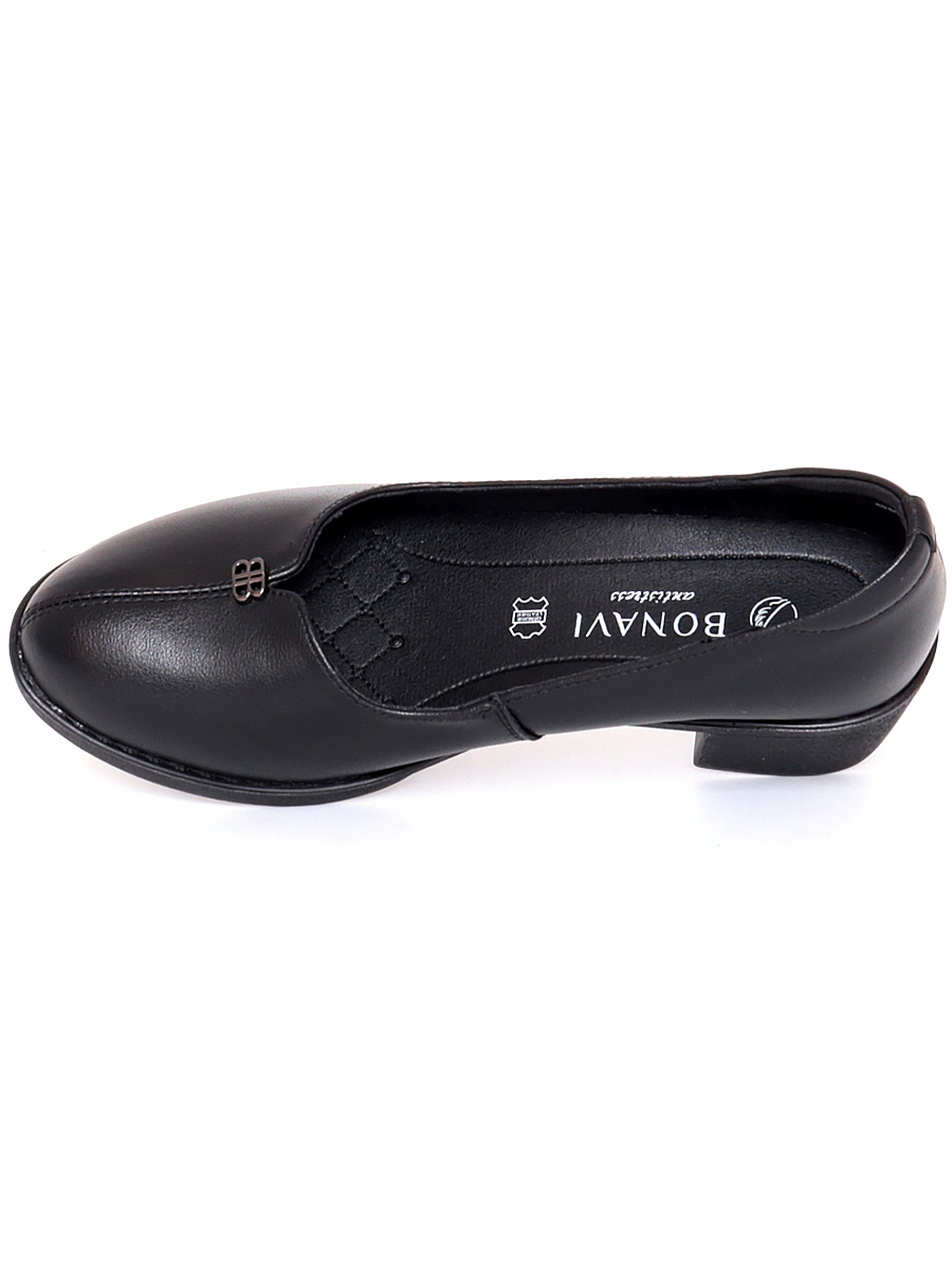 Туфли Bonavi женские демисезонные, размер 38, цвет черный, артикул 1R03-12-101-1 - фото 9