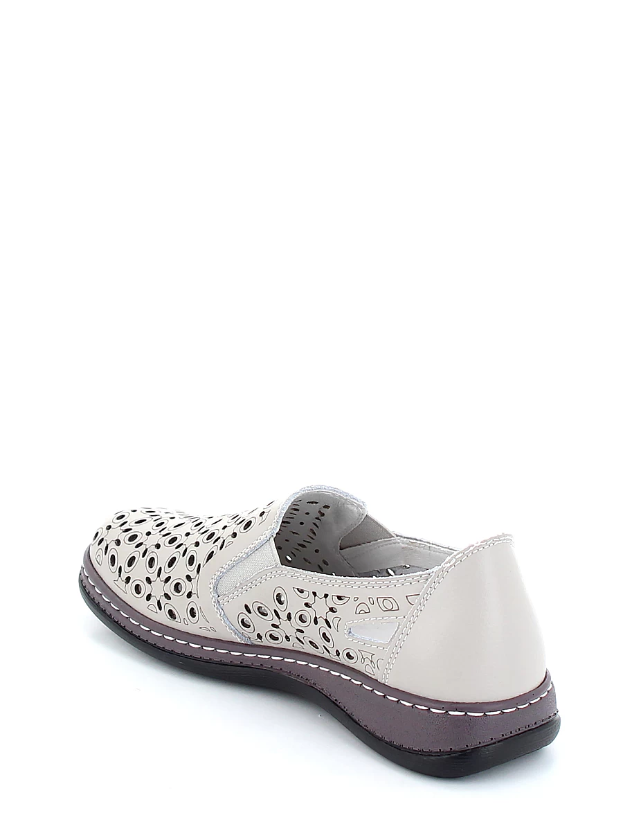 Туфли Lukme женские летние, цвет серый, артикул 12F4-39-105 - фото 6
