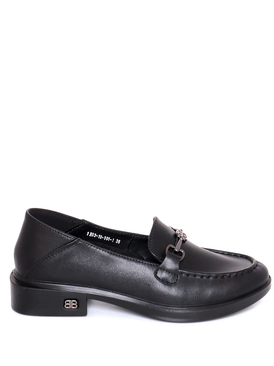 Туфли Bonavi женские демисезонные, цвет черный, артикул 1R03-10-101-1