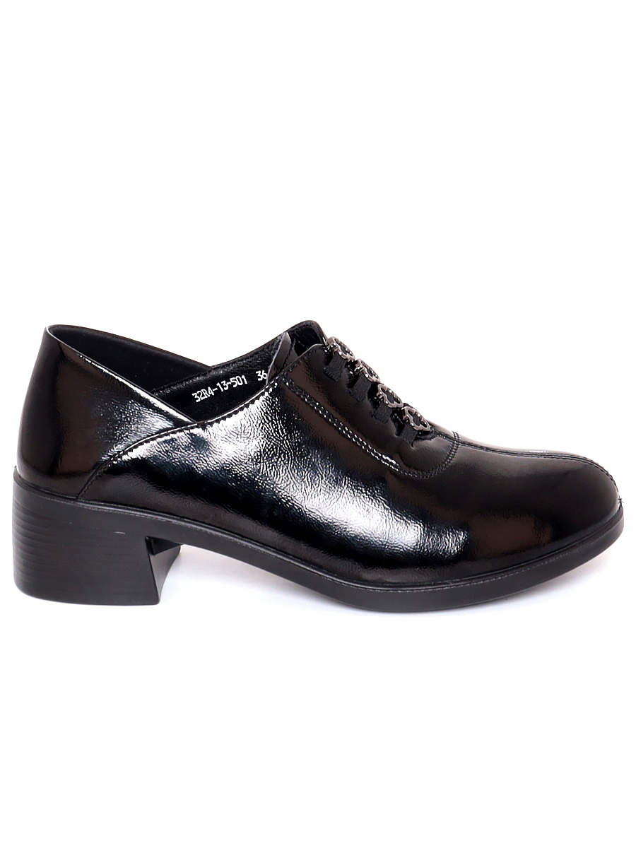 Туфли Bonavi женские демисезонные, цвет черный, артикул 32R4-13-501