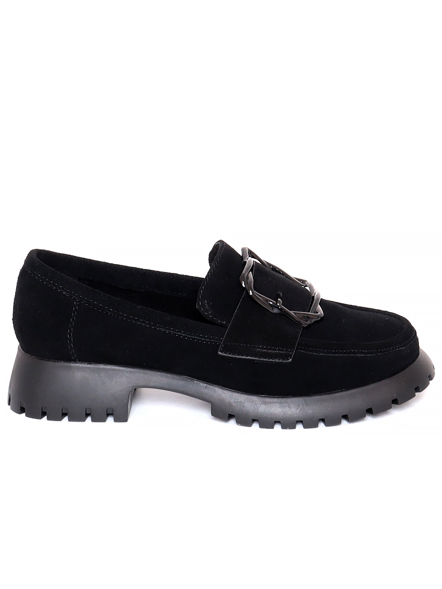 Туфли Bonavi женские демисезонные, размер 39, цвет черный, артикул 32W27-52-601