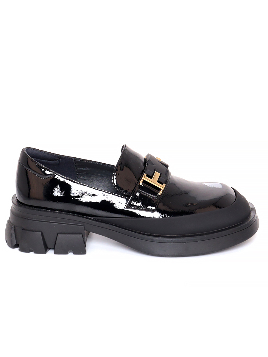Туфли Bonavi женские демисезонные, цвет черный, артикул 32W7-2-021