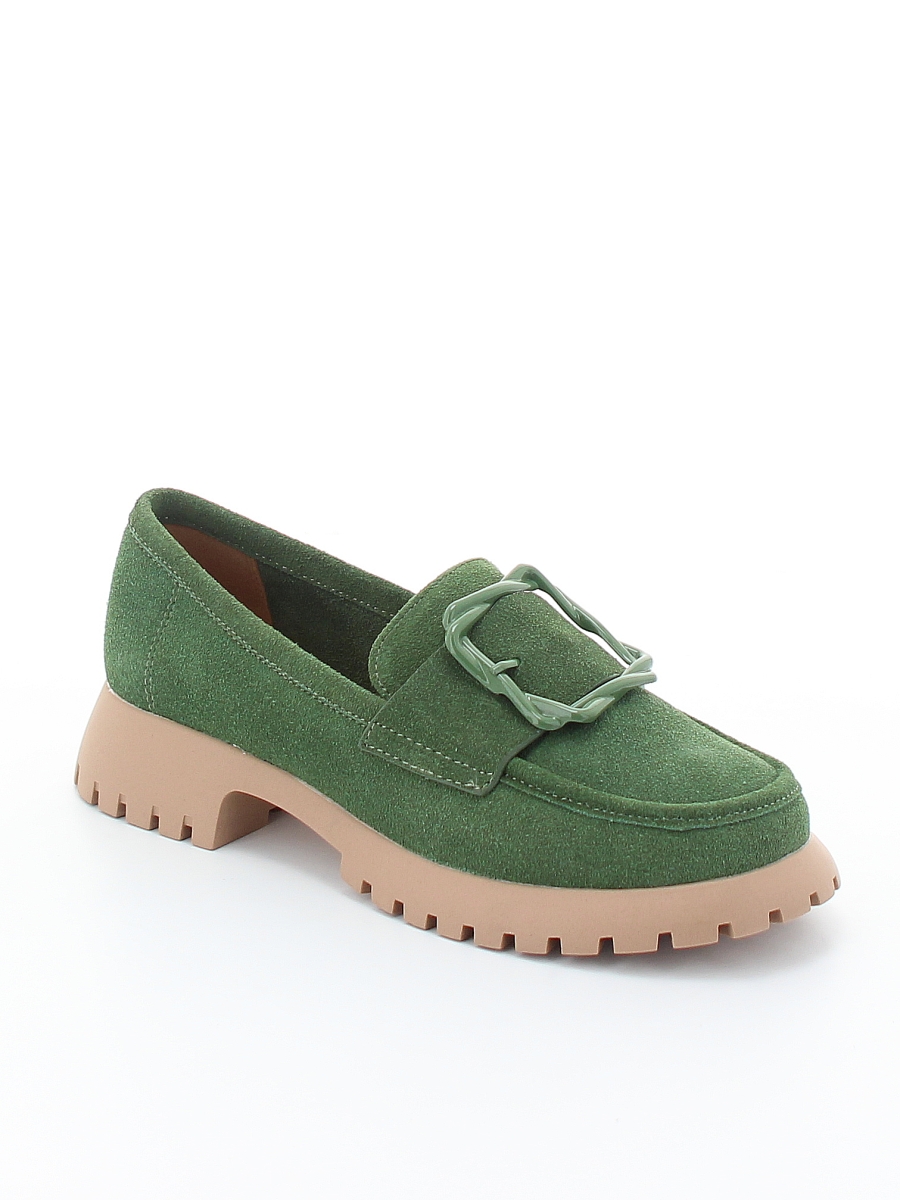 Туфли Bonavi женские летние, размер 39, цвет зеленый, артикул 31W27-12-012