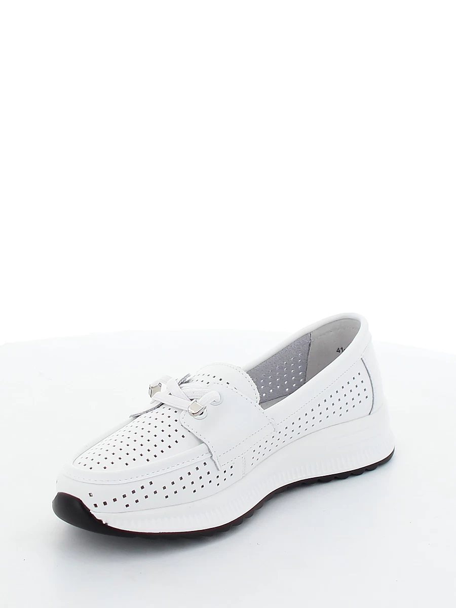 Туфли Lukme женские летние, цвет белый, артикул 41-TPY9-14-112 - фото 4