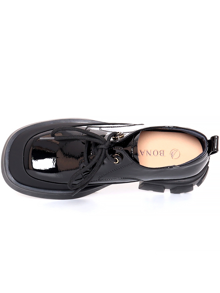 Туфли Bonavi женские демисезонные, размер 39, цвет черный, артикул 32W7-2-051 - фото 9