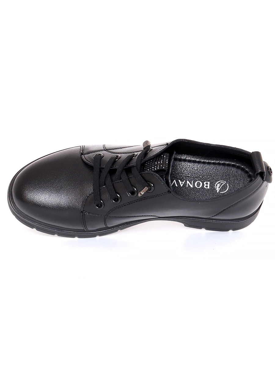 Туфли Bonavi женские демисезонные, размер 36, цвет черный, артикул 12R4-1-101 - фото 9
