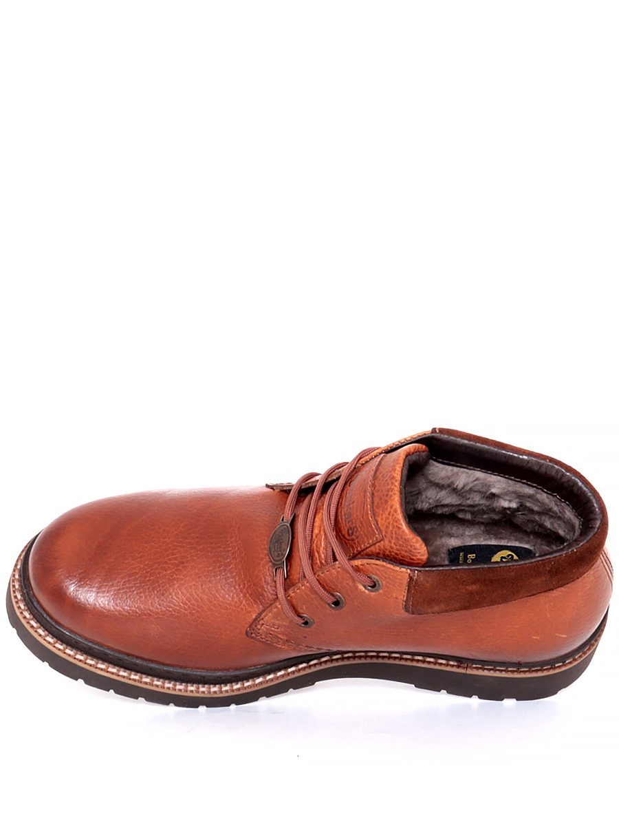 Ботинки Dockers (коньяк) мужские зимние, размер 45, цвет коричневый, артикул 27902 - фото 9