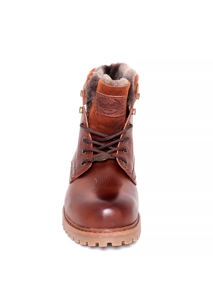 Ботинки Dockers (корич.) мужские зимние, размер 42, цвет коричневый, артикул 7437 - фото 3