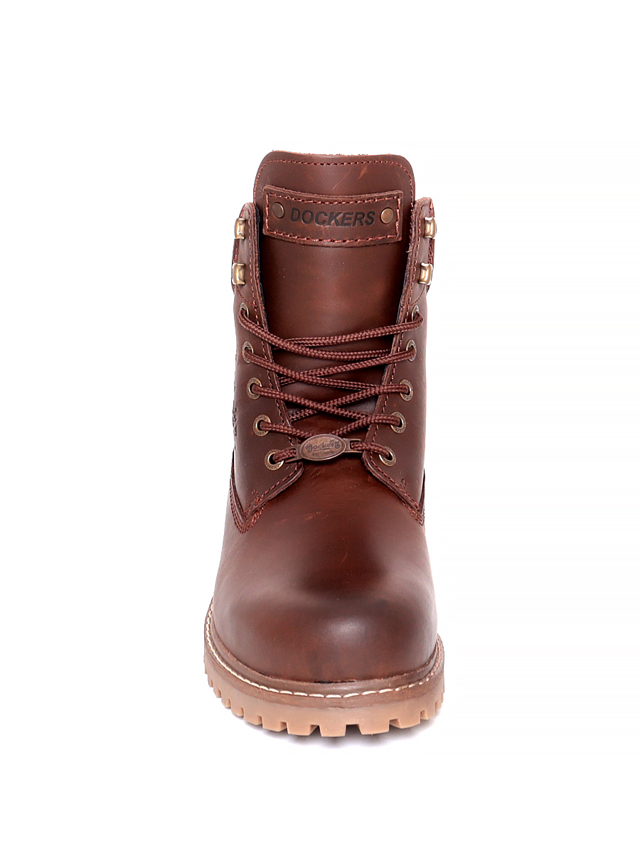 Ботинки Dockers (каштан.) мужские зимние, размер 45, цвет коричневый, артикул 8981 - фото 3