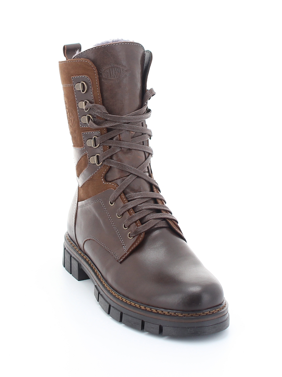 Ботинки Shoiberg мужские зимние, размер 41, цвет коричневый, артикул 758-21-02-02M - фото 2