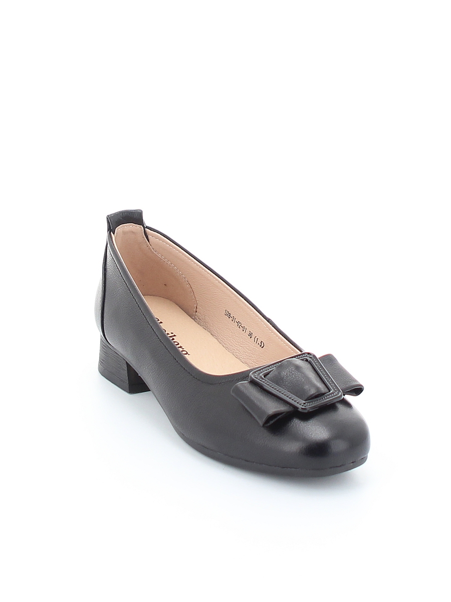 Туфли Shoiberg женские демисезонные, размер 36, цвет черный, артикул S28-31-02-01 - фото 2
