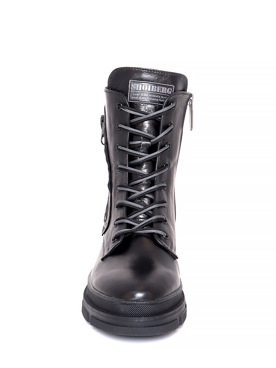 Ботинки Shoiberg женские зимние, размер 36, цвет черный, артикул 805-71-03-01W - фото 3