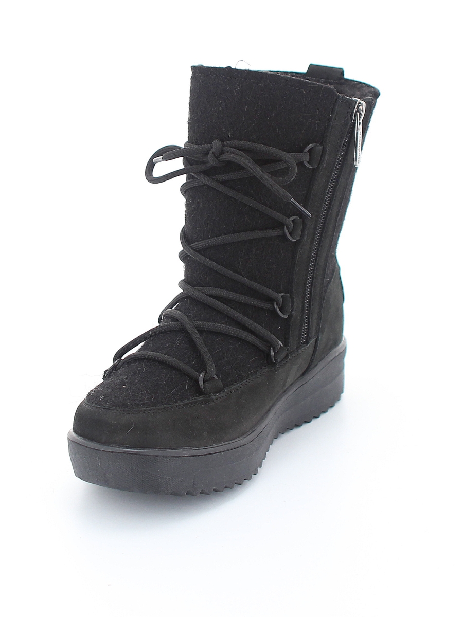 Ботинки Shoiberg женские зимние, размер 36, цвет черный, артикул 805-87-01-01W - фото 4