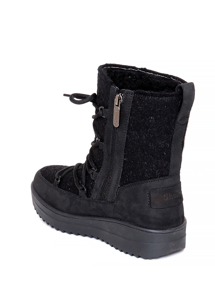 Ботинки Shoiberg женские зимние, размер 37, цвет черный, артикул 805-87-01-01W - фото 6