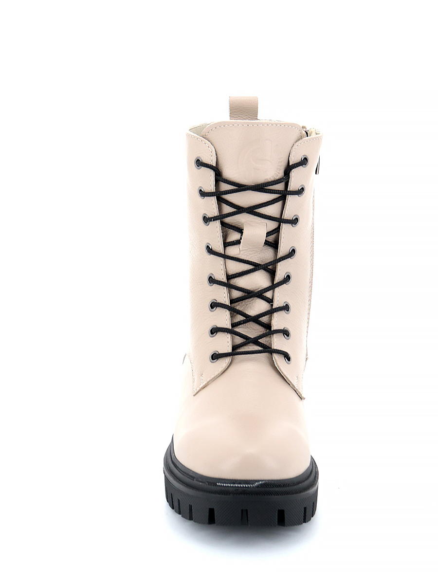 Ботинки Shoiberg женские зимние, размер 37, цвет бежевый, артикул 830-104-01-04W - фото 3