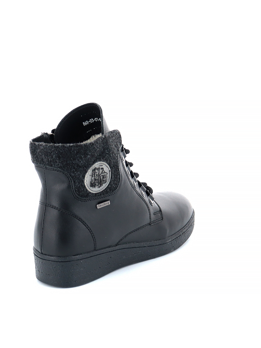Ботинки Shoiberg женские зимние, размер 38, цвет черный, артикул 868-03-01-01W - фото 8