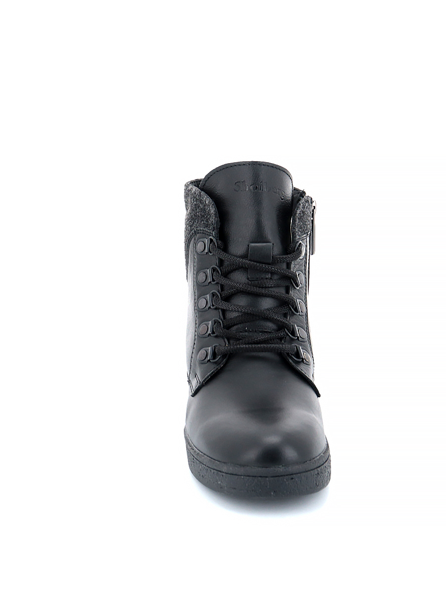 Ботинки Shoiberg женские зимние, размер 38, цвет черный, артикул 868-03-01-01W - фото 3