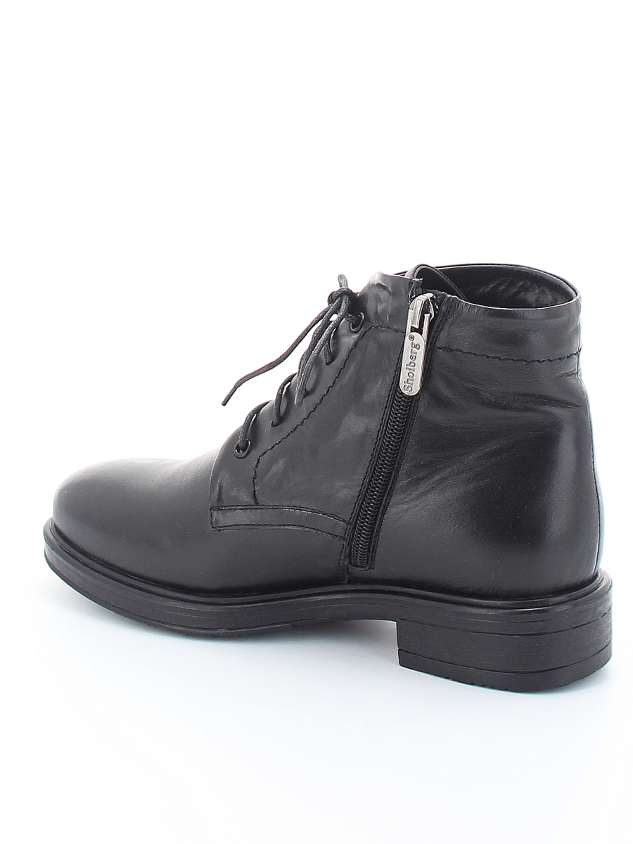 Ботинки Shoiberg женские зимние, размер 40, цвет черный, артикул 856-26-01-01W - фото 4