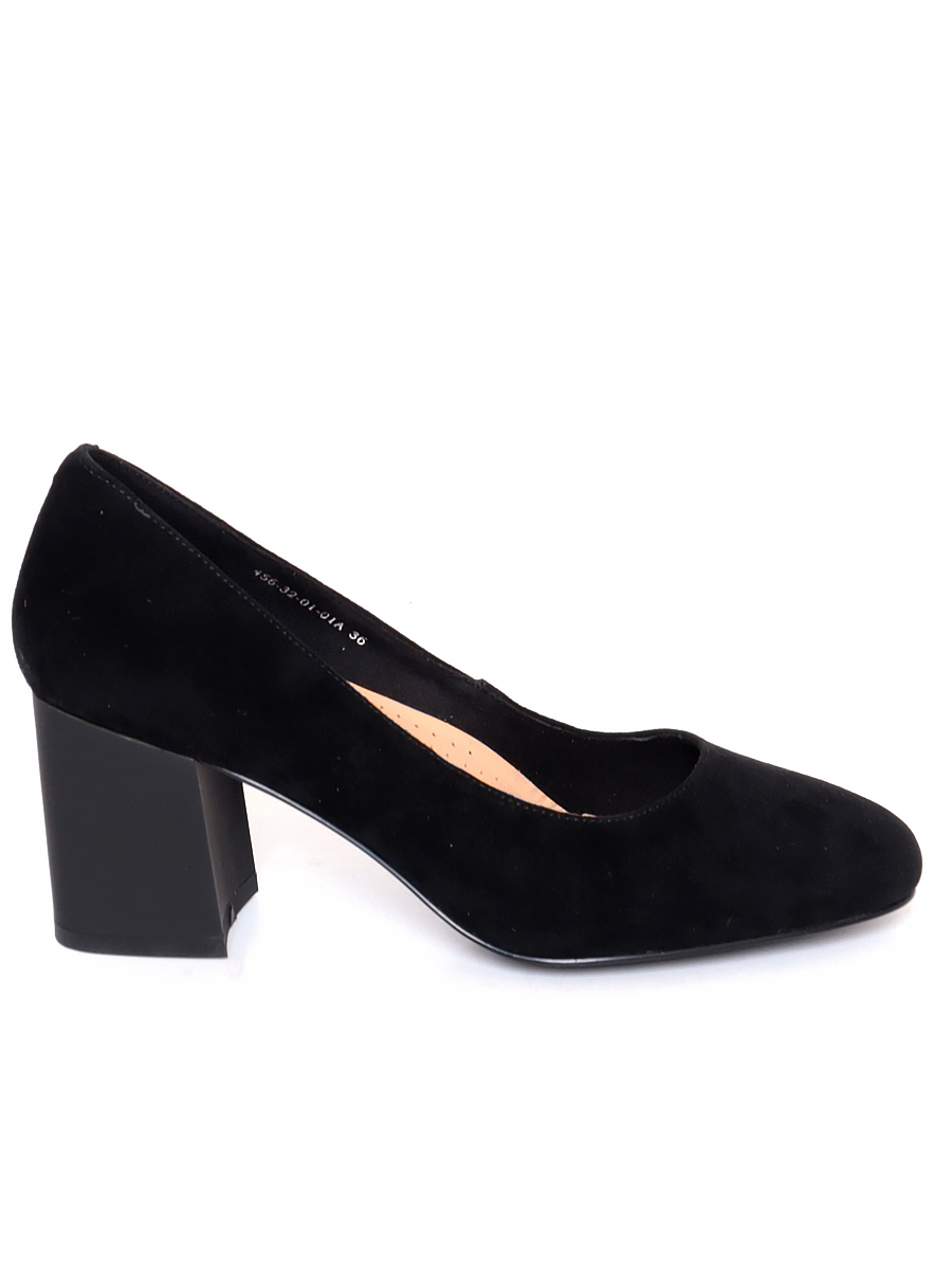 Туфли Shoiberg женские демисезонные, размер 39, цвет черный, артикул 456-32-01-01A