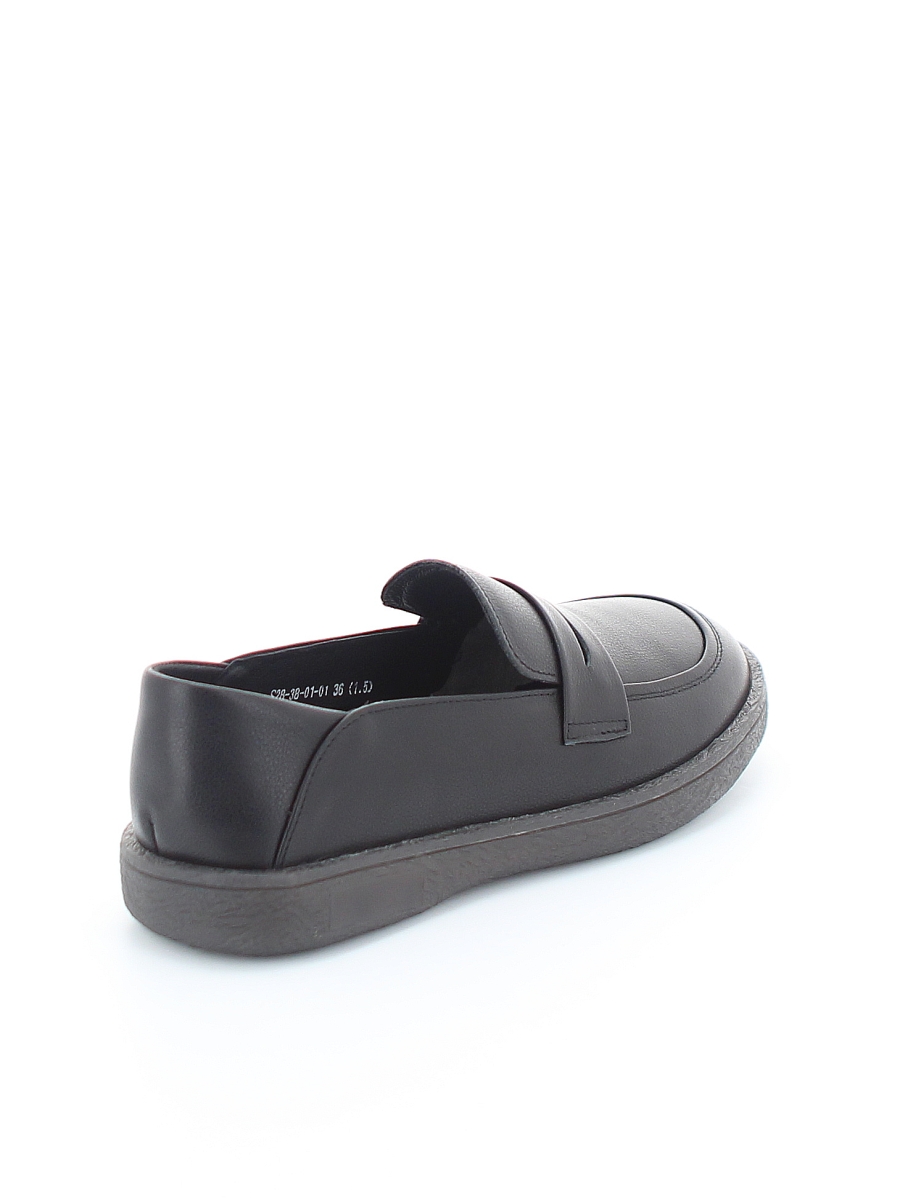 Туфли Shoiberg женские демисезонные, размер 39, цвет черный, артикул S28-38-01-01 - фото 5