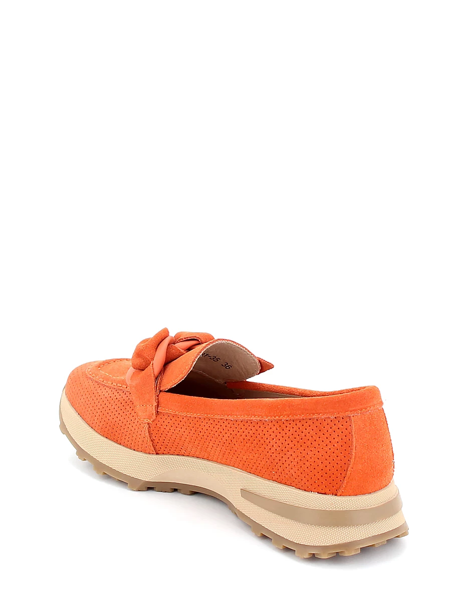 Туфли Shoiberg женские летние, цвет оранжевый, артикул 02-43-01-35 - фото 6