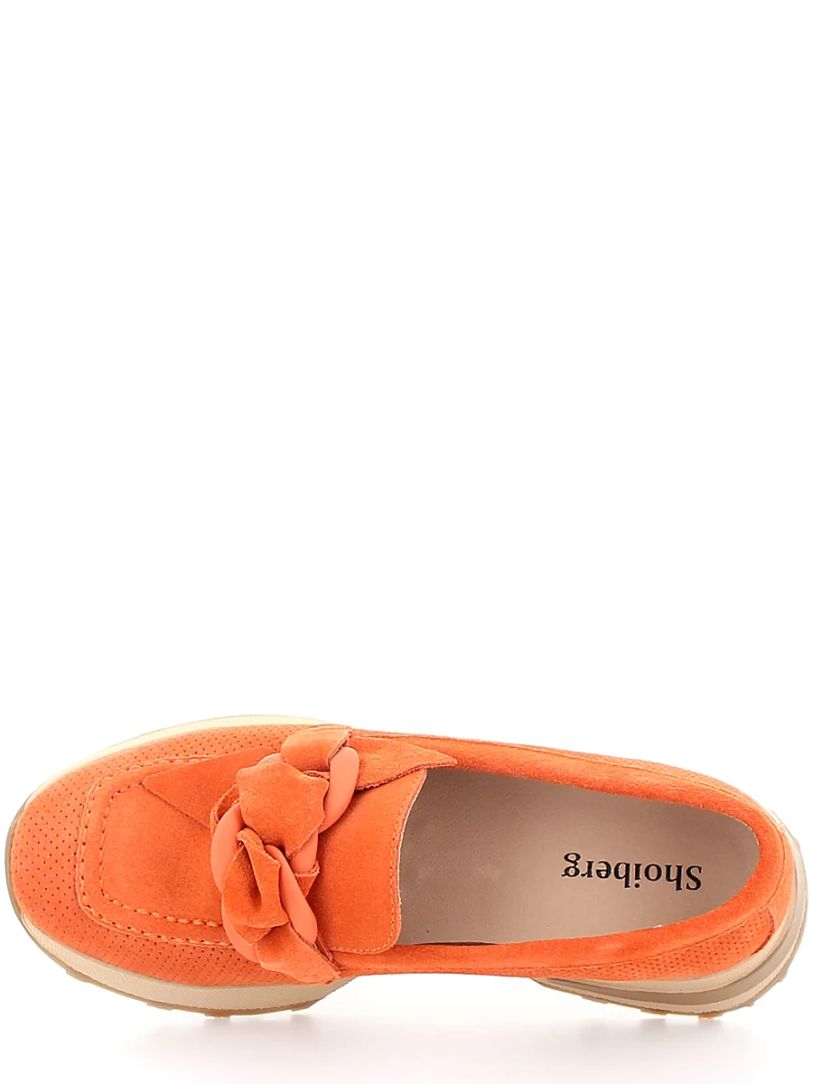 Туфли Shoiberg женские летние, цвет оранжевый, артикул 02-43-01-35 - фото 9