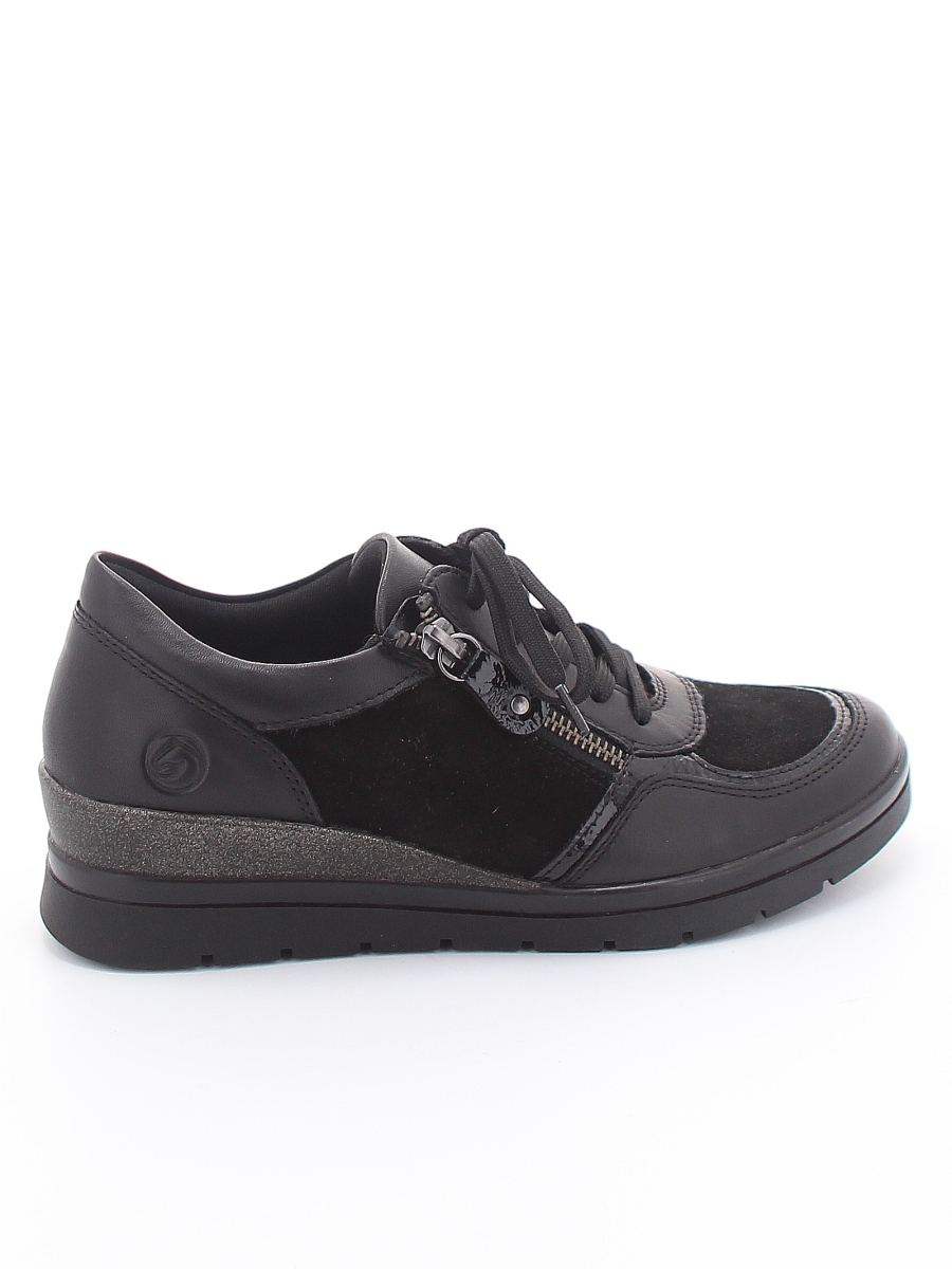 Туфли Remonte женские демисезонные, размер 38, цвет черный, артикул R0701-06