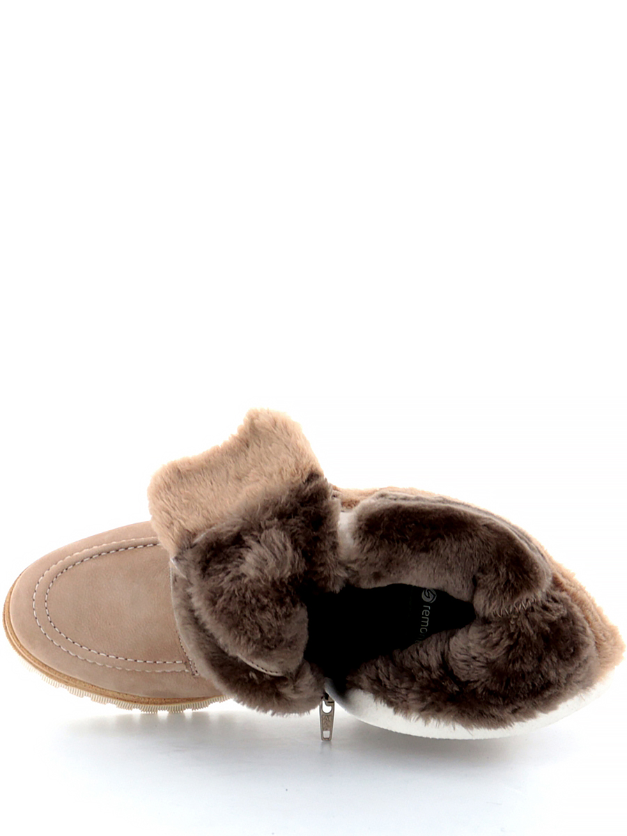 Ботинки Remonte женские зимние, цвет бежевый, артикул D1B74-60, размер RUS - фото 9