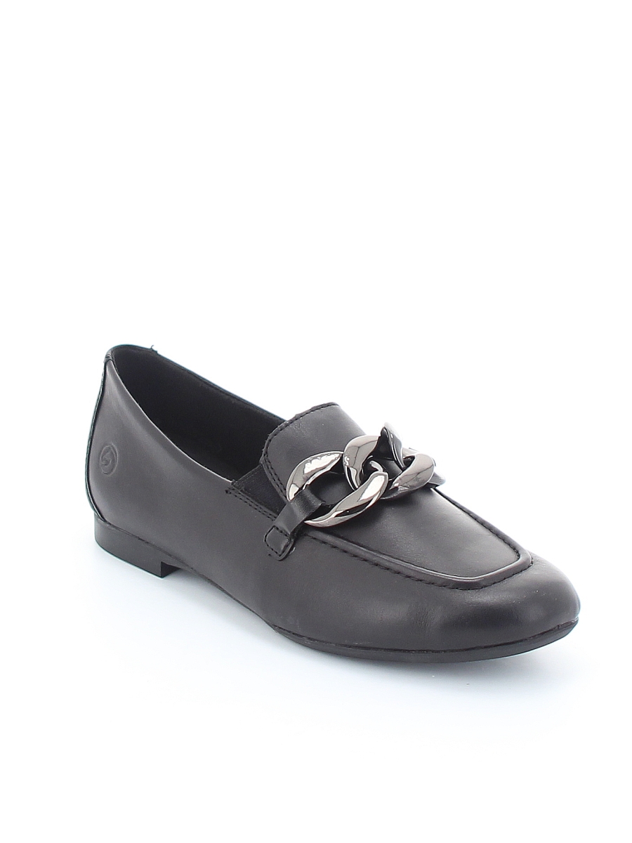 Туфли Remonte женские демисезонные, размер 39, цвет черный, артикул D0K00-00