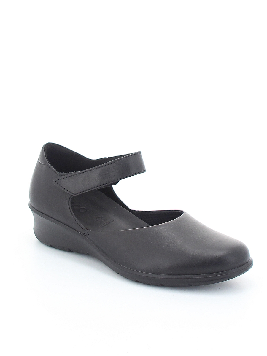 Туфли Ecco женские летние, размер 38, цвет черный, артикул 217313/01001