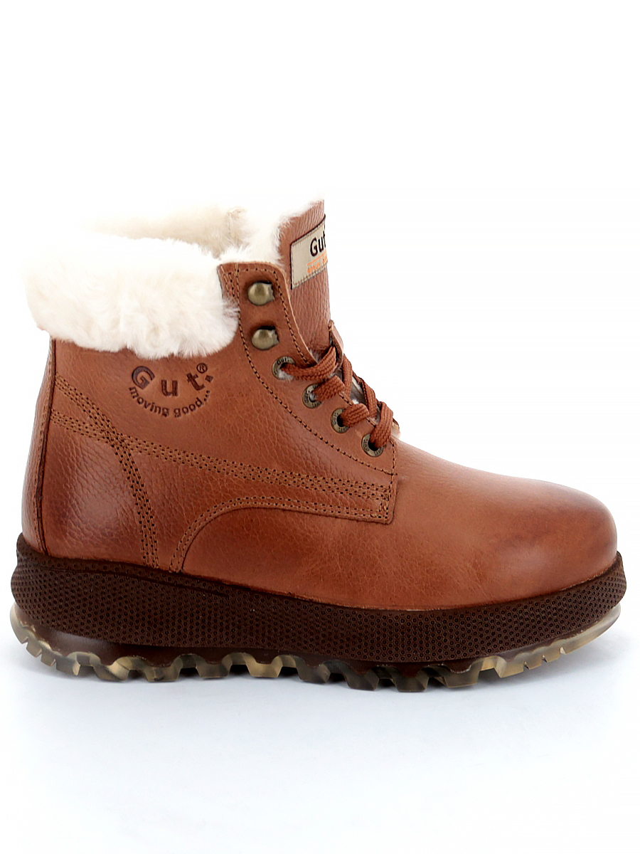 Ботинки Gut (коньяк) женские зимние, размер 41, цвет коричневый, артикул 8113 A - фото 8