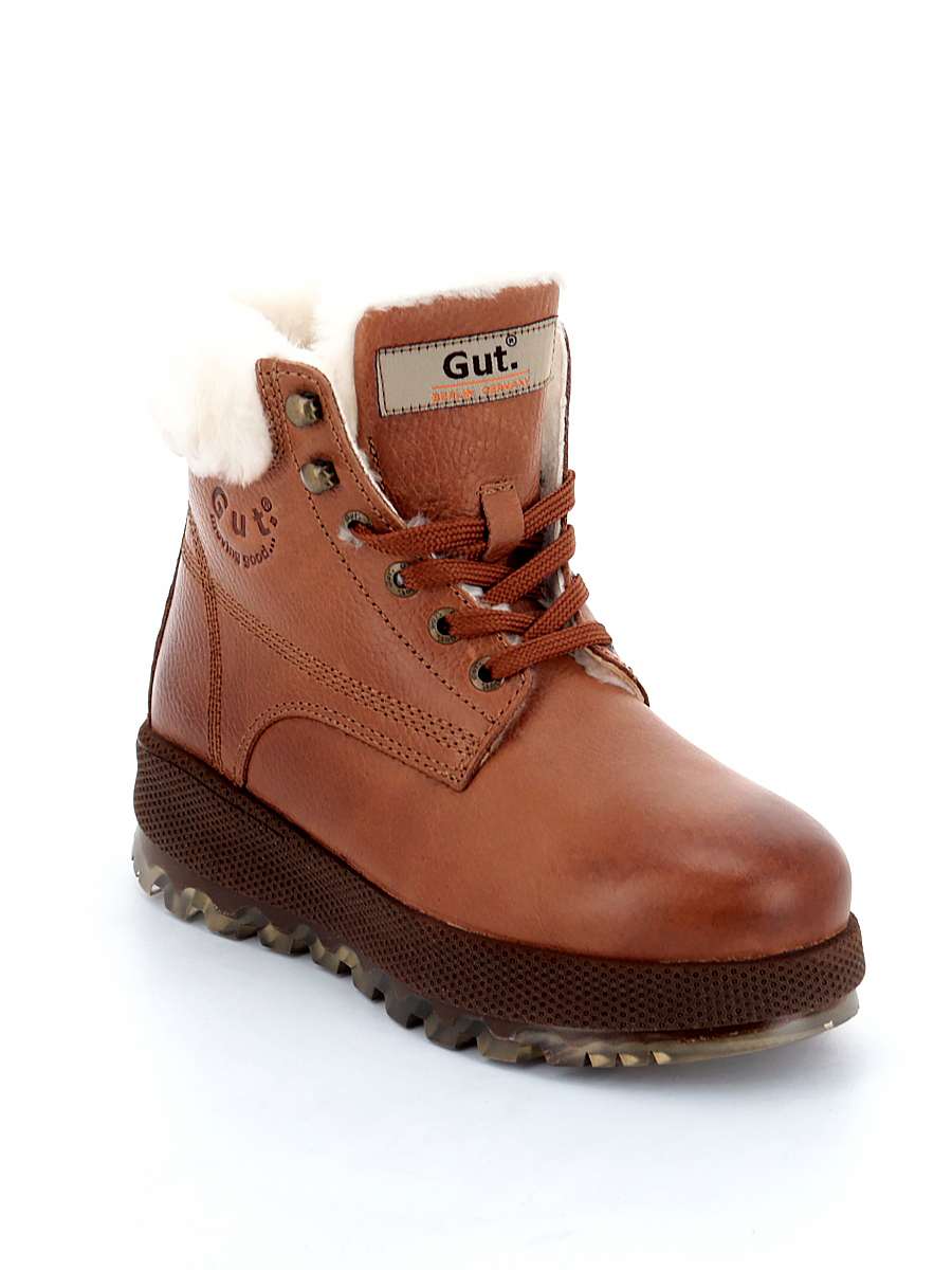 Ботинки Gut (коньяк) женские зимние, размер 39, цвет коричневый, артикул 8113 A - фото 2