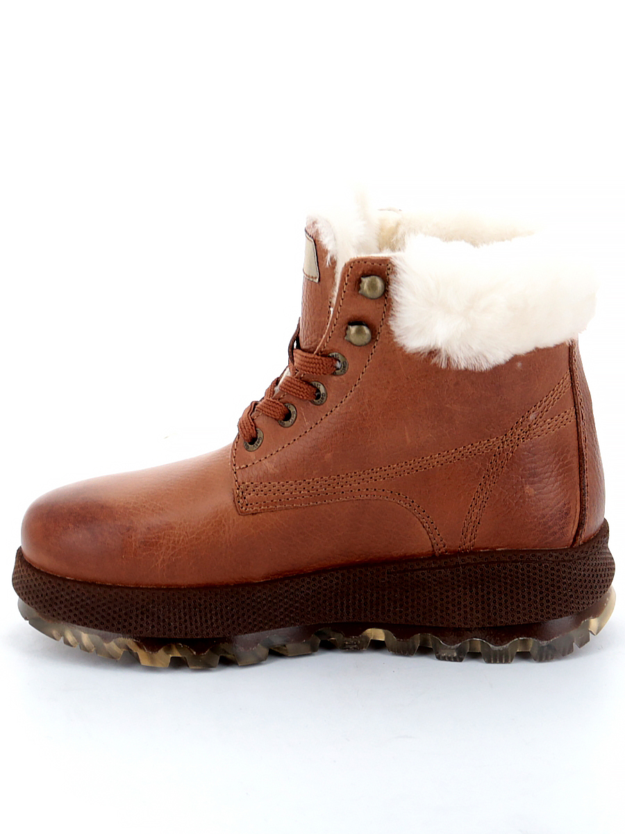 Ботинки Gut (коньяк) женские зимние, размер 39, цвет коричневый, артикул 8113 A - фото 5