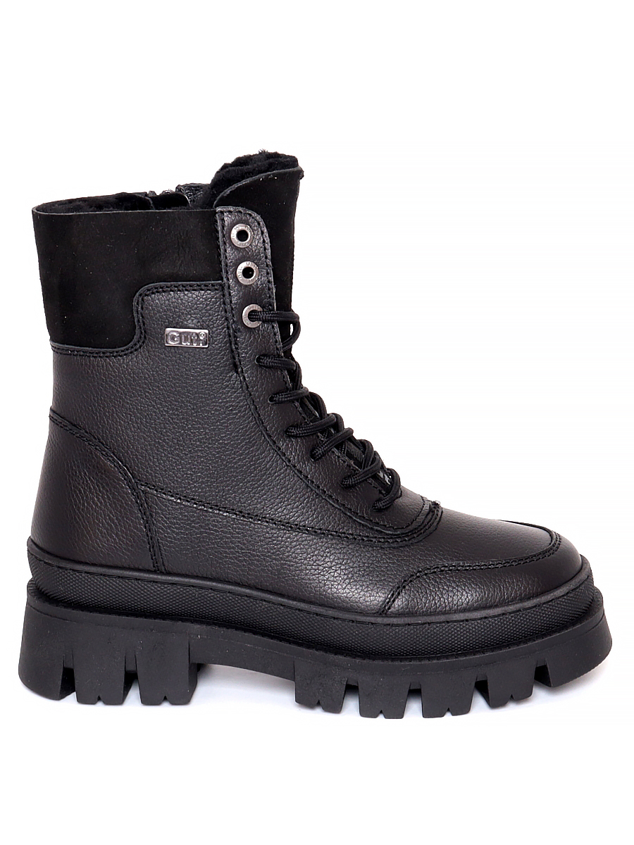 Ботинки Gut (чер.) женские зимние, цвет черный, артикул 6573, размер RUS - фото 1