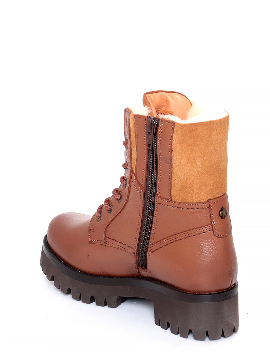 Ботинки Gut (коньяк) женские зимние, размер 41, цвет коричневый, артикул 26638 - фото 6