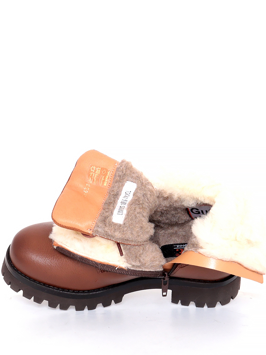 Ботинки Gut (коньяк) женские зимние, размер 41, цвет коричневый, артикул 26638 - фото 9
