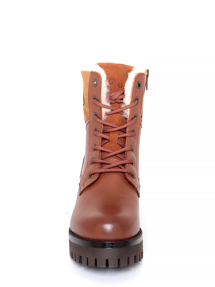 Ботинки Gut (коньяк) женские зимние, размер 41, цвет коричневый, артикул 26638 - фото 3