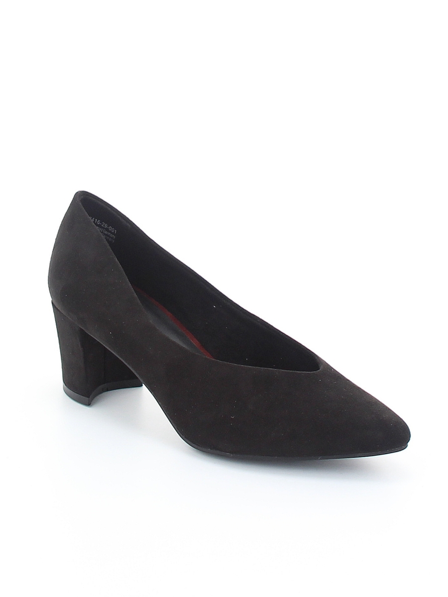 Туфли Marco Tozzi женские демисезонные, размер 39, цвет черный, артикул 2-2-22416-29-001