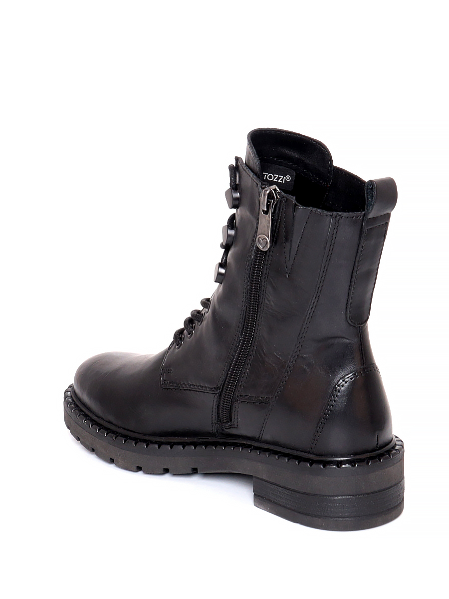 Ботинки Marco Tozzi женские демисезонные, размер 38, цвет черный, артикул 2-25201-41-007 - фото 6