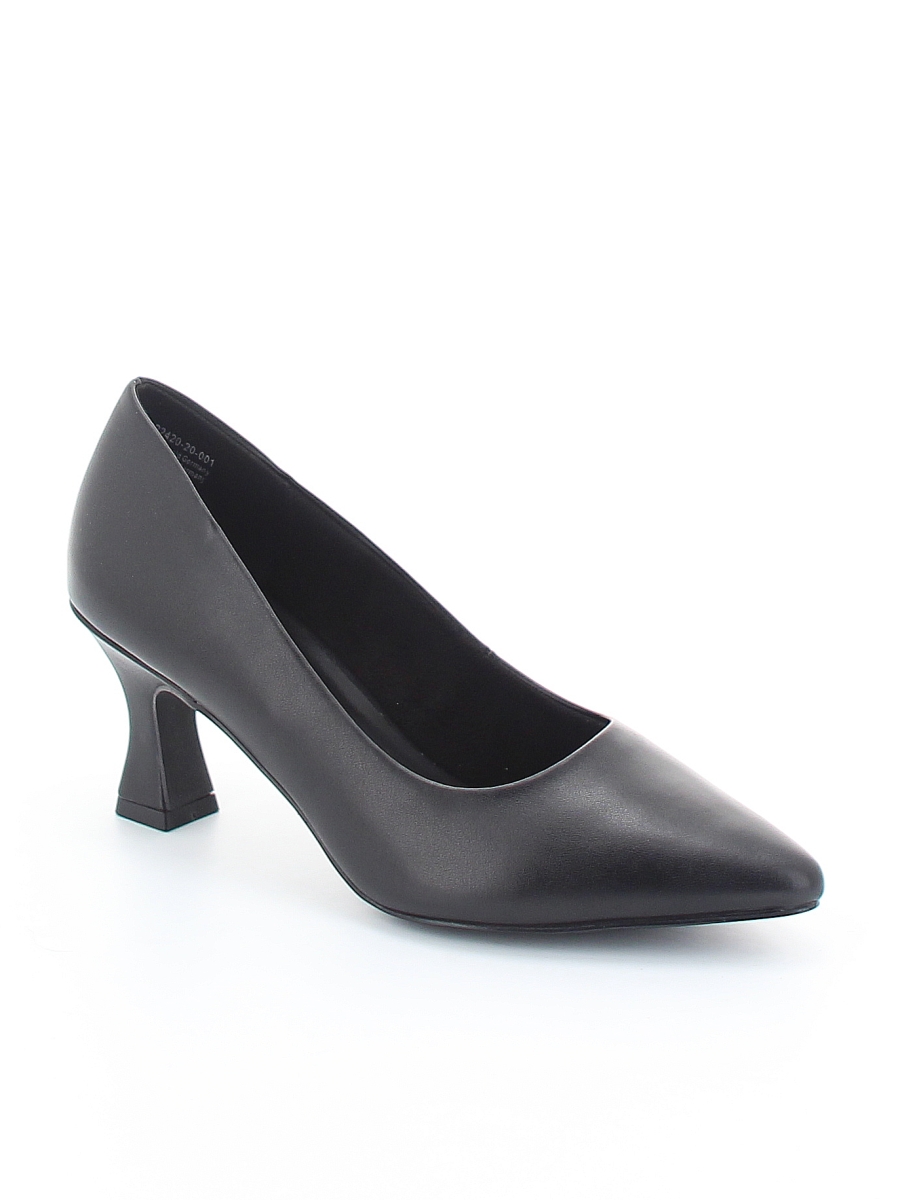Туфли Marco Tozzi женские демисезонные, цвет черный, артикул 2-2-22420-20-001