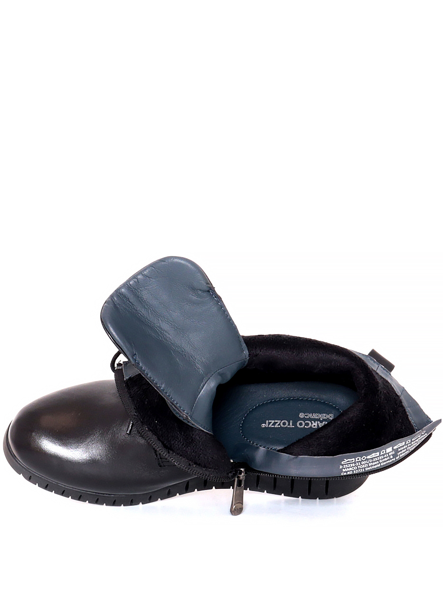 Ботинки Marco Tozzi женские демисезонные, размер 38, цвет черный, артикул 2-25235-41-001 - фото 9