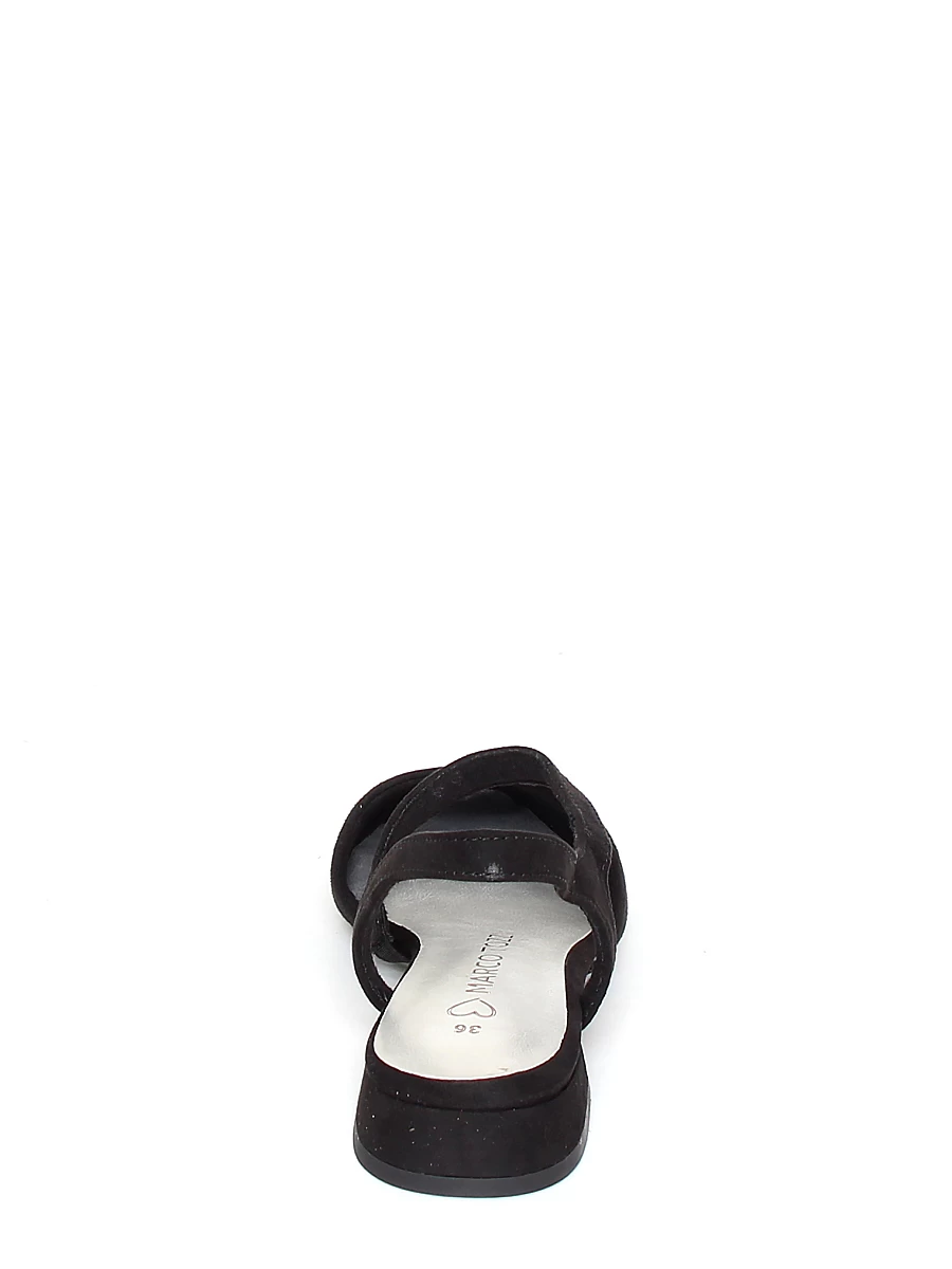 Босоножки Marco Tozzi женские летние, цвет черный, артикул 2-29402-42-001 - фото 7